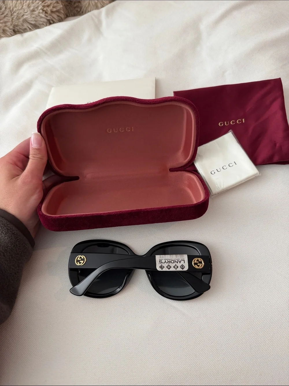 Gucci Black Sunglasses